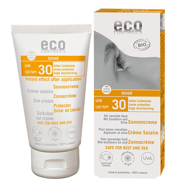 Eco Cosmetics Sonnencreme LSF 30 getönt 75ml