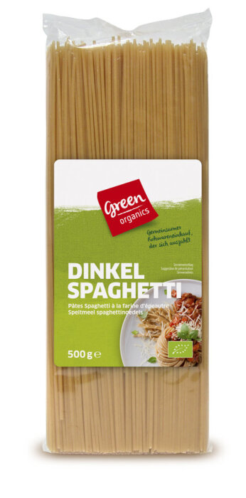 greenorganics Dinkel Spaghetti hell 500g