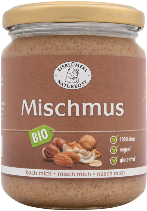Eisblümerl Mischmus5 Nuss-Sorten 250g