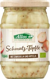 Allos Schmalzt&ouml;pfle Zwiebel Apfel 250g