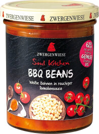 Zwergenwiese Bio Soul Kitchen BBQ Beans 370g