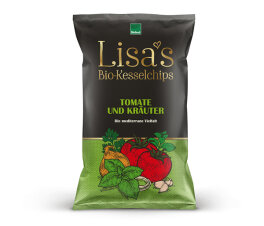 Lisas Kesselchips Tomate & Kräuter 125g