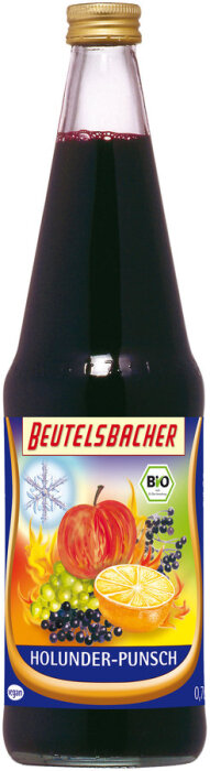 Beutelsbacher Holunder-Punsch 700ml Bio