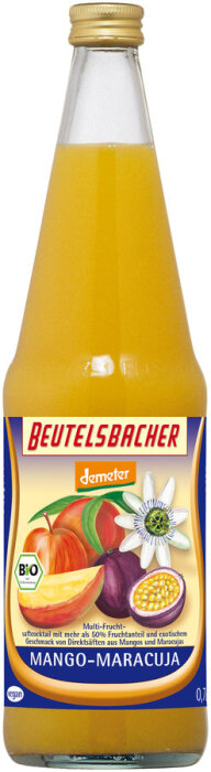 Beutelsbacher Mango-Maracuja Mehrfruchtsaftgetränk 700ml Bio