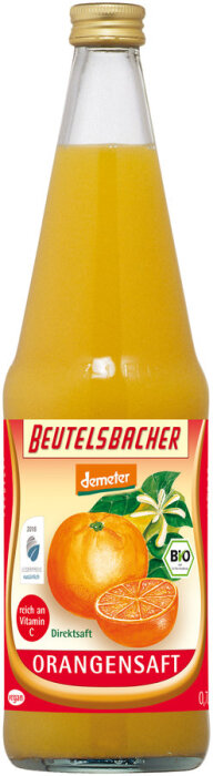 Beutelsbacher Orangensaft Direktsaft 700ml Bio