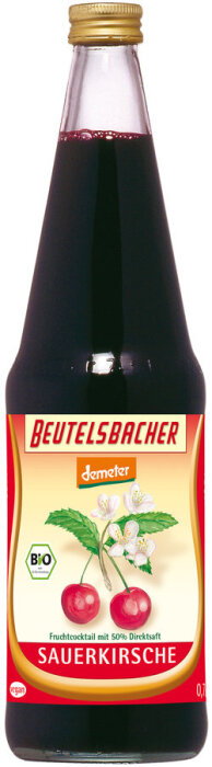 Beutelsbacher Sauerkirsche Demeter 700ml Bio