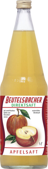 Beutelsbacher Apfelsaft Naturtrüber Direktsaft 1l