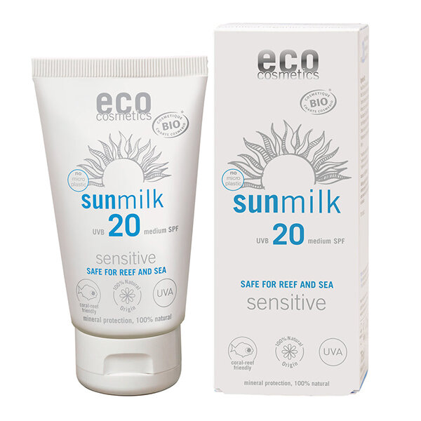 Eco Cosmetics Sonnenmilch LSF 20 sensitive 75ml