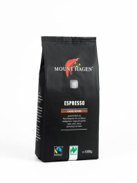 Mount Hagen Espresso ganze Bohne 1kg