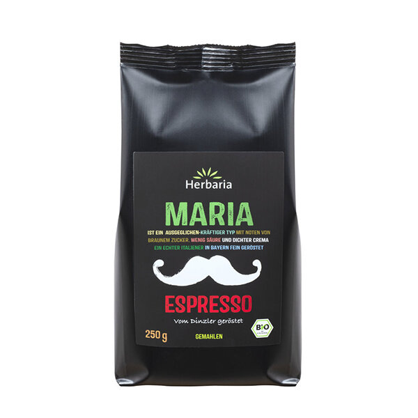 Herbaria Espresso Maria gemahlen 250g