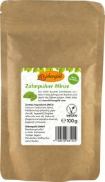 Birkengold Zahnpulver Minze Nachf&uuml;llbeutel 100g