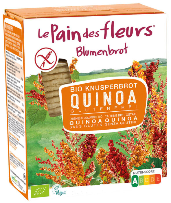 Blumenbrot - Le Pain des Fleurs - Quinoa Schnitten 150g