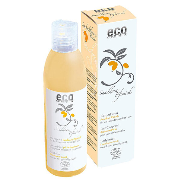 Eco Cosmetics Körperlotion mit Sanddorn und Pfirsich 200ml Bio