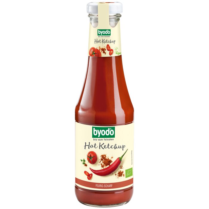 Byodo Hot Ketchup Bio 500ml