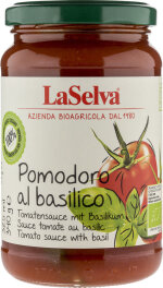 LaSelva Tomate natur mit Basilikum 340g
