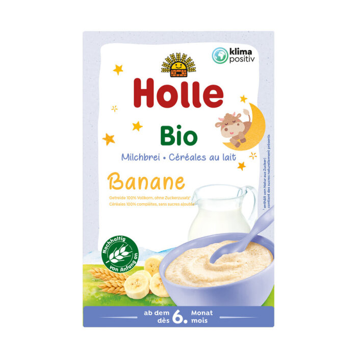 Holle Baby Food Bio Bananen-Milchbrei 250g