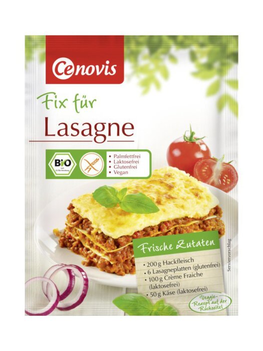 Cenovis Fix für Lasagne bio 40g