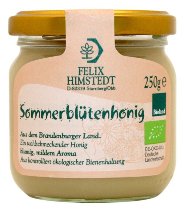 Honig Himstedt BIOLAND Sommerblütenhonig 250g