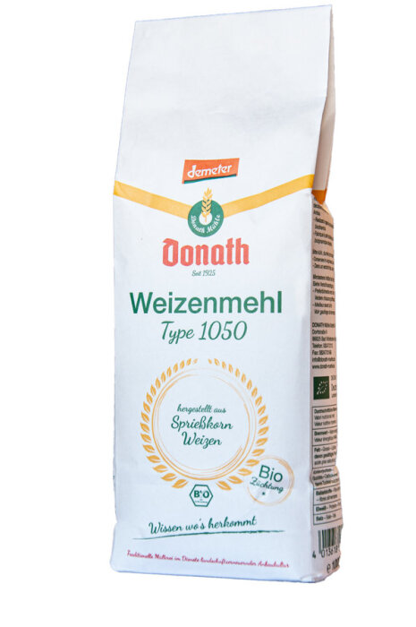 Donath Weizenmehl 1050 demeter 1kg