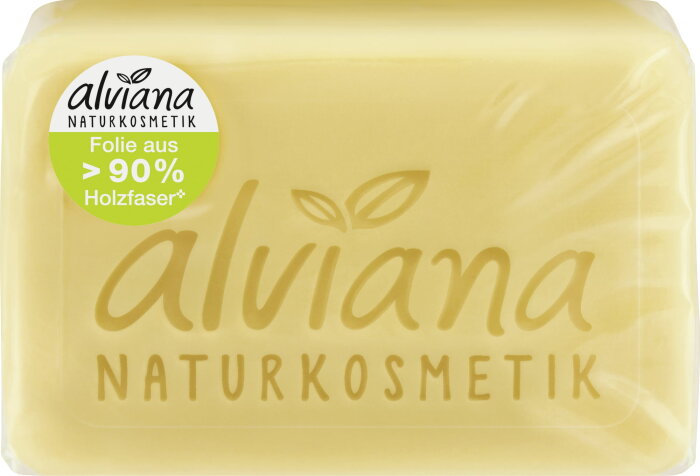 Alviana Pflanzenöl-Seife Milch & Honig 100g