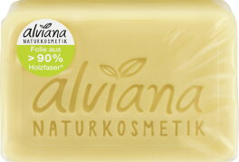 Alviana Pflanzenöl-Seife Milch & Honig 100g