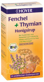 Hoyer Fenchel&Thymian Honigsirup 250g