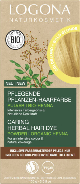 Logona Pflanzen-Haarfarbe Pulver 100g