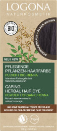 Logona Pflanzen Haarfarbe Pulver 090 schwarzbraun 100g