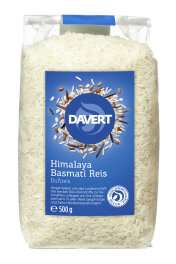 Davert Basmati Reis weiß 500g