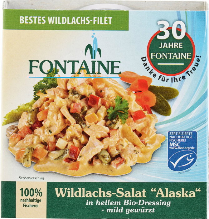 Fontaine Wildlachs-Salat Alaska 200g