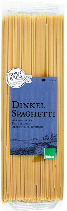 Kornkreis Dinkel-Spaghetti, hell 500g