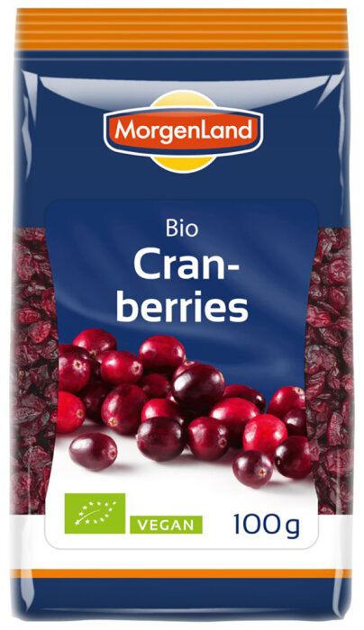 Morgenland Cranberries gesüßt 100g