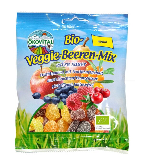 Ökovital Veggie-Beeren-Mix 100g