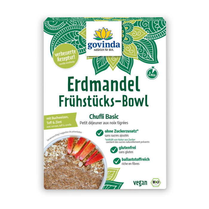 Govinda Erdmandel-Frühstücks-Bowl 500g