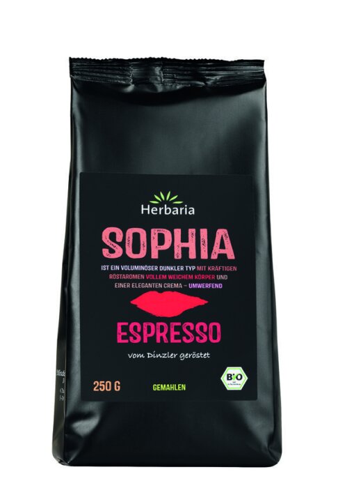 Herbaria Espresso Sophia gemahlen 250g