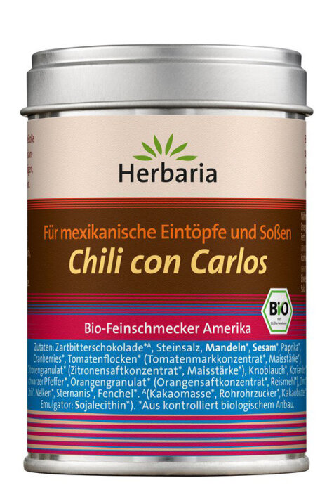 Herbaria Chili con Carlos 110g