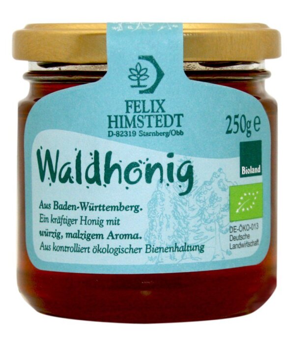 Honig Himstedt BIOLAND Waldhonig 250g