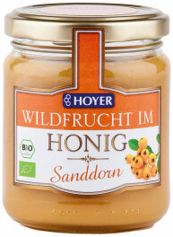 Hoyer Sanddorn Wildfrucht im Honig 250g
