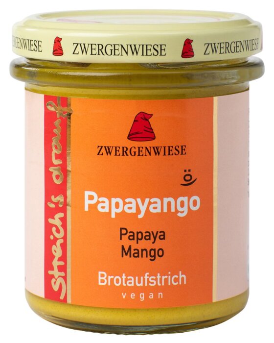 Zwergenwiese Bio Streichs drauf Papayango 160g