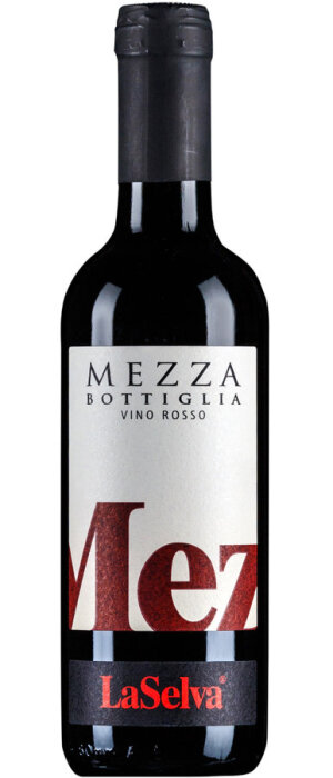 LaSelva MEZZA BOTTIGLIA - Vino Rosso da Tavola 0,375l Bio