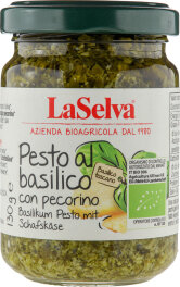 LaSelva Basilikum Pesto mit Schafsk&auml;se 130 g