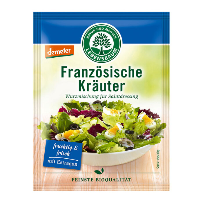 Lebensbaum Salatdressing Französische Kräuter 3x 5g