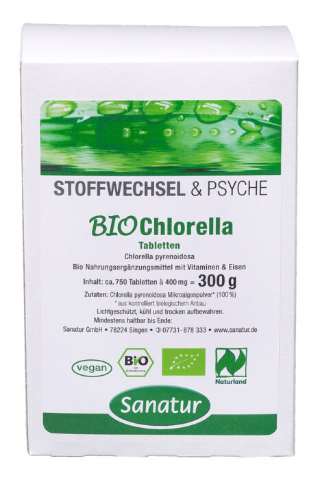 Sanatur BioChlorella Tabletten 300g