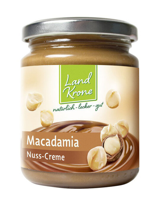 Landkrone Bio Macadamia-Nuss-Creme 250g