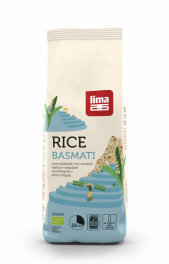 Lima Reis Basmati Halb-Poliert 500g Bio