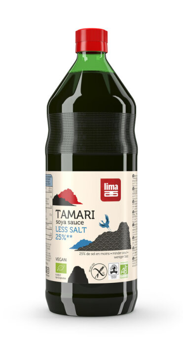 Lima Tamari 25% weniger Salz 1l Bio