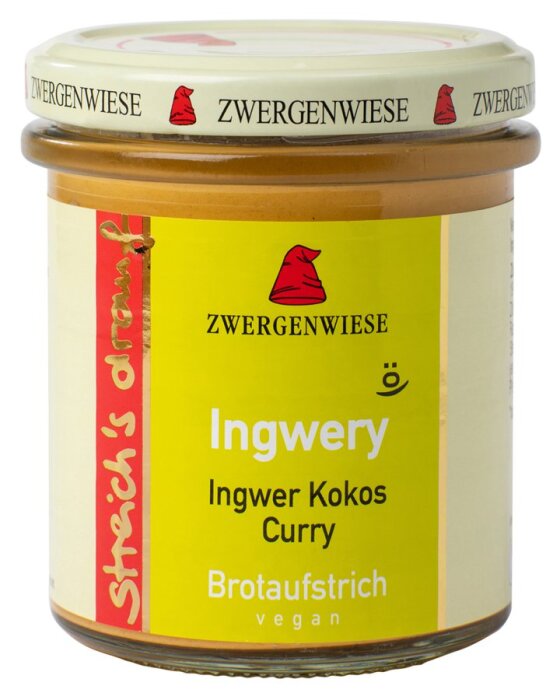 Zwergenwiese Bio Streichs drauf Ingwery 160g