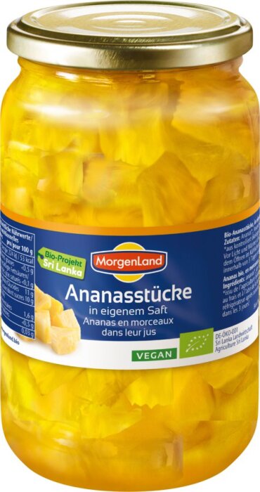 Morgenland Ananas-Stücke 720ml
