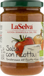 LaSelva Tomatensauce mit Ricotta-Käse 300g Bio