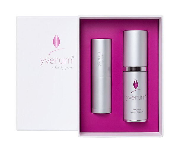 Yverum Augen- und Lippenpflege-Set 15ml